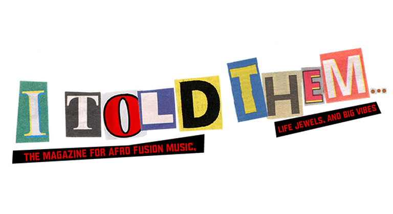 Pre-order the new album 'I told them...' coming 29th August