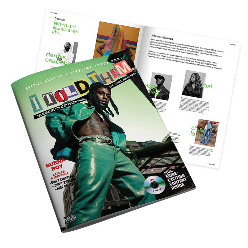 I Told Them... Limited Edition Magazine