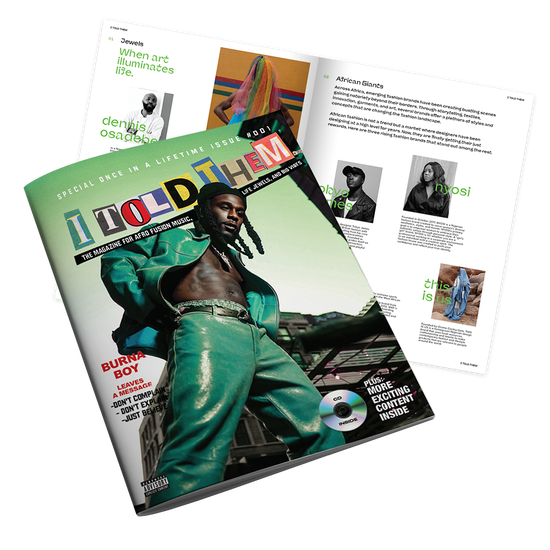 I Told Them... Limited Edition Magazine I Told Them... Limited Edition Magazine